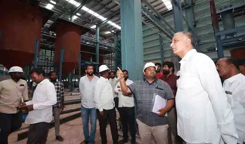 केंद्र और राज्य तेलंगाना के पाम ऑयल किसानों की उपेक्षा कर रहे: Harish Rao केंद्र और राज्य तेलंगाना के पाम ऑयल किसानों की उपेक्षा कर रहे: Harish Rao