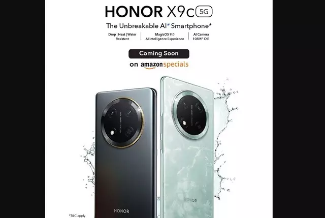Honor X9c जल्द होगा भारत में लॉन्च: मिलेगा 108MP रियर कैमरा सेटअप Honor X9c जल्द होगा भारत में लॉन्च: मिलेगा 108MP रियर कैमरा सेटअप