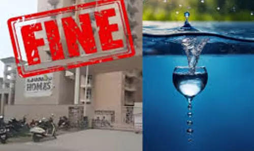 Noida: जल दुरुपयोग पर सोसायटी को लगा भारी जुर्माना