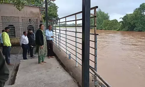 Karnataka : हिरण्यकेशी नदी का जलस्तर बढ़ा