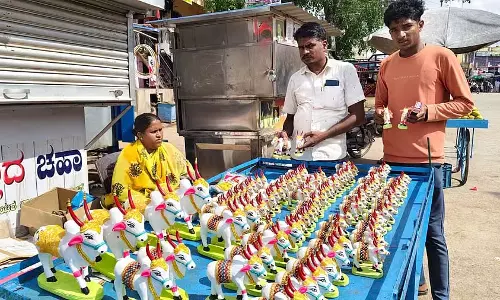कोई मिट्टी उपलब्ध नहीं है; POP हर जगह उपलब्ध है।
