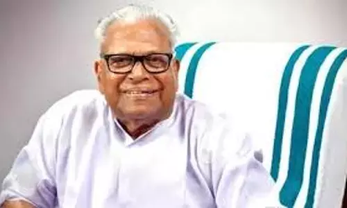 Kerala  के पूर्व सीएम वीएस अच्युतानंदन की स्वास्थ्य स्थिति में मामूली सुधार