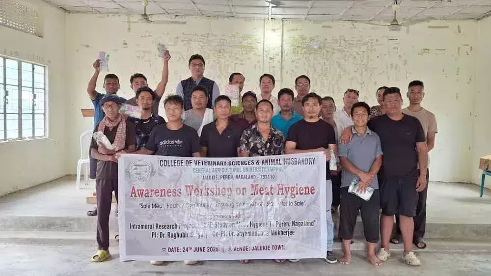 Nagaland : जलुकी में मांस स्वच्छता पर कार्यशाला