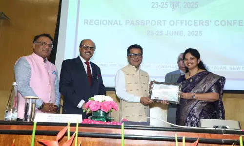 हैदराबाद RPO को नागरिक-केंद्रित पासपोर्ट सेवाओं के लिए सम्मानित किया