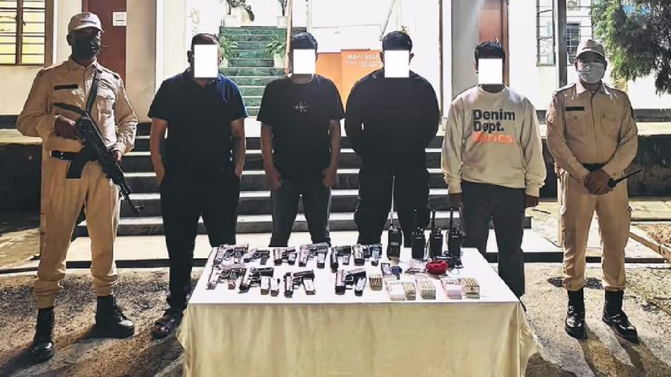 Manipur पुलिस ने अंतरराज्यीय हथियार तस्करी गिरोह का भंडाफोड़ किया