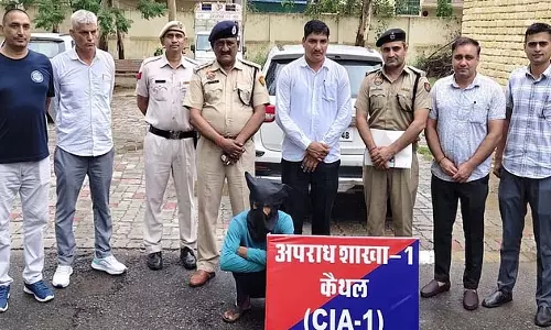 दिन में दुकानों की जगह चिन्हित करता, रात को चोरी करता आरोपी गिरफ्तार