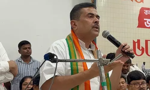 Suvendu ने कहा, पुरी महाप्रसाद को रथ द्वारा बंगाल में वितरित किया जाएगा Suvendu ने कहा, पुरी महाप्रसाद को रथ द्वारा बंगाल में वितरित किया जाएगा