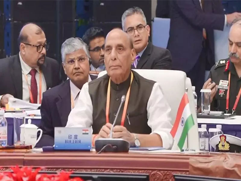 SCO सम्मेलन में भारत का परोक्ष प्रहार: आतंकवाद पर दोहरे मापदंड की कोई जगह नहीं SCO सम्मेलन में भारत का परोक्ष प्रहार: आतंकवाद पर दोहरे मापदंड की कोई जगह नहीं