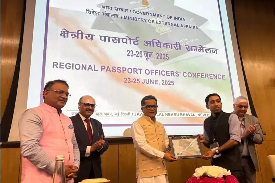 Kozhikode पासपोर्ट कार्यालय ने उत्कृष्टता के लिए भारत का सर्वश्रेष्ठ पुरस्कार जीता Kozhikode पासपोर्ट कार्यालय ने उत्कृष्टता के लिए भारत का सर्वश्रेष्ठ पुरस्कार जीता