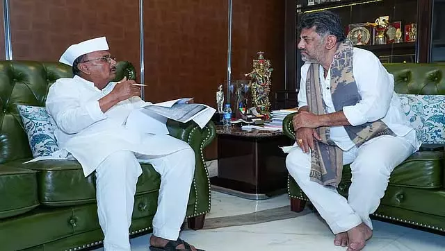 तथ्यों का पता लगाने के लिए BR पाटिल से चर्चा: हेमावती लिंक नहर पर बैठक स्थगित; DKS तथ्यों का पता लगाने के लिए BR पाटिल से चर्चा: हेमावती लिंक नहर पर बैठक स्थगित; DKS