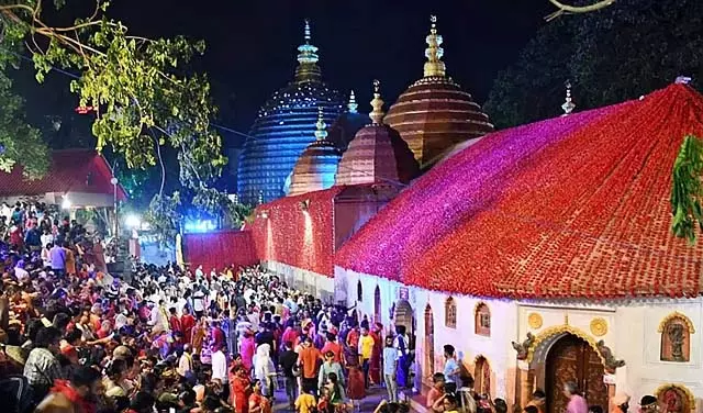 अंबुबाची मेला: 4 दिन बाद खुला कामाख्या मंदिर अंबुबाची मेला: 4 दिन बाद खुला कामाख्या मंदिर
