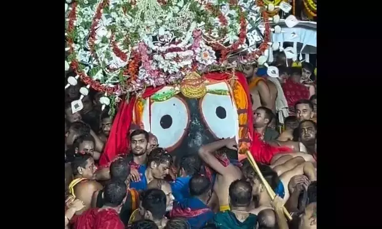 Telangana: कुकटपल्ली में भगवान जगन्नाथ की रथयात्रा Telangana: कुकटपल्ली में भगवान जगन्नाथ की रथयात्रा
