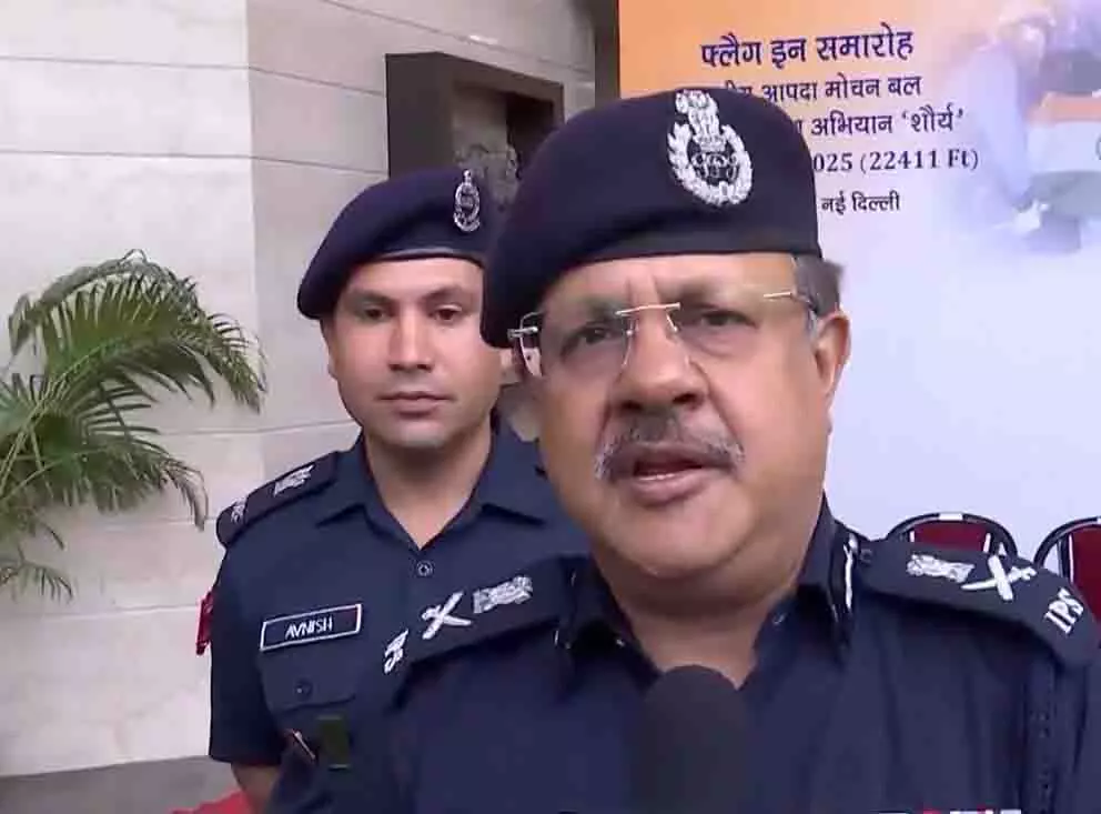 आपदा तैयारी के लिए NDRF शुरू करेगी पर्वतारोहण कार्यक्रम: DG पीयूष आनंद आपदा तैयारी के लिए NDRF शुरू करेगी पर्वतारोहण कार्यक्रम: DG पीयूष आनंद