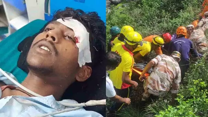 घायल चालक ने बताई पूरी कहानी, 19 यात्रियों वाला वाहन कैसे समाया नदी में घायल चालक ने बताई पूरी कहानी, 19 यात्रियों वाला वाहन कैसे समाया नदी में