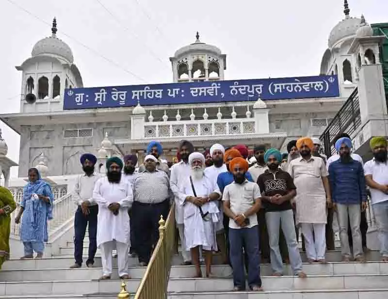 Sahnewal का गौरव, ऐतिहासिक गुरुद्वारा रेरू साहिब Sahnewal का गौरव, ऐतिहासिक गुरुद्वारा रेरू साहिब