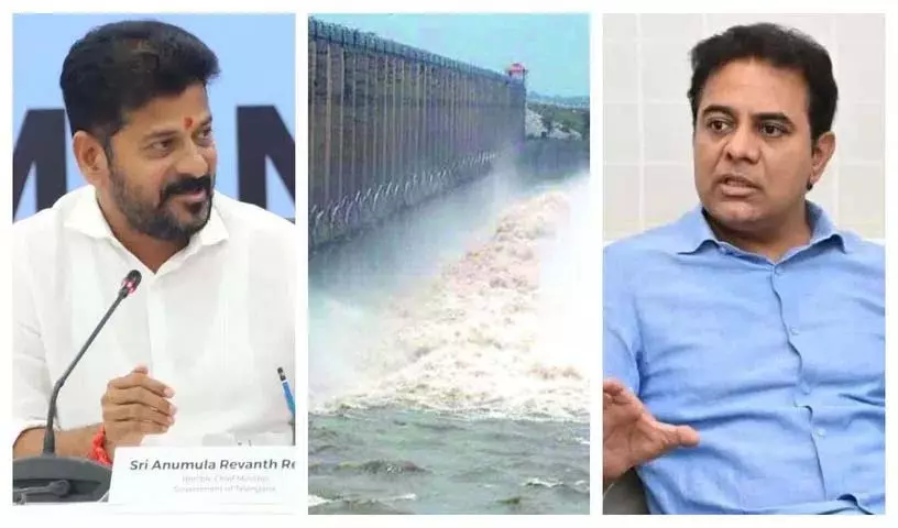 रेवंत सरकार की लापरवाही.. खतरे में जुराला प्रोजेक्ट! :KTR रेवंत सरकार की लापरवाही.. खतरे में जुराला प्रोजेक्ट! :KTR