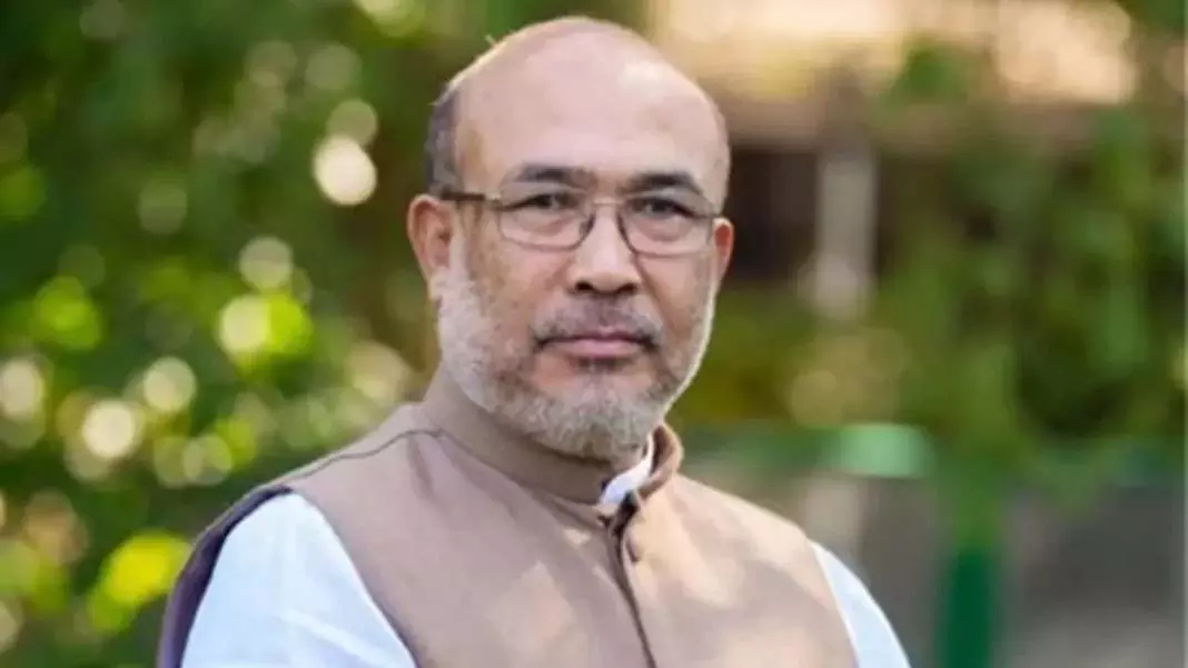 Biren Singh ने मणिपुर के पहाड़ी इलाकों में कानूनी व्यवस्था में हेराफेरी का आरोप लगाया Biren Singh ने मणिपुर के पहाड़ी इलाकों में कानूनी व्यवस्था में हेराफेरी का आरोप लगाया