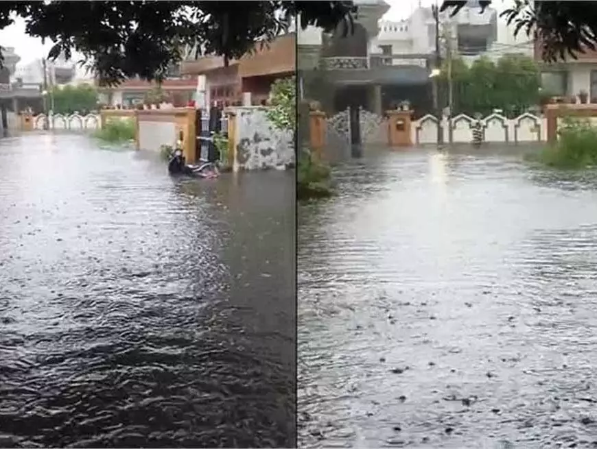Yamunanagar: बाढ़ से जनजीवन अस्त-व्यस्त, 30 गांव प्रभावित Yamunanagar: बाढ़ से जनजीवन अस्त-व्यस्त, 30 गांव प्रभावित