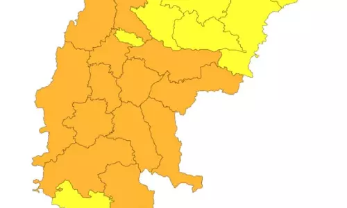 रायपुर में हुई झमाझम बारिश, अगले 3 घंटे के लिए 15 जिलों में ORANGE ALERT