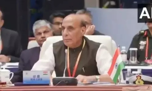 चीन में एससीओ रक्षा मंत्रियों की हुई बैठक, राजनाथ सिंह हुए शामिल चीन में एससीओ रक्षा मंत्रियों की हुई बैठक, राजनाथ सिंह हुए शामिल