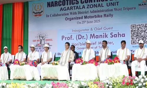 सरकार मादक पदार्थों की तस्करी के खिलाफ जीरो टॉलरेंस की नीति अपना रही है: Tripura CM