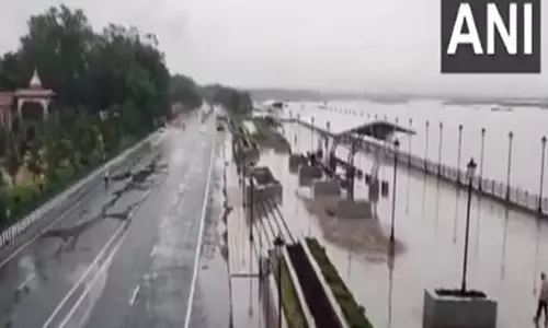 Odisha: संबलपुर के कई इलाकों में भारी बारिश
