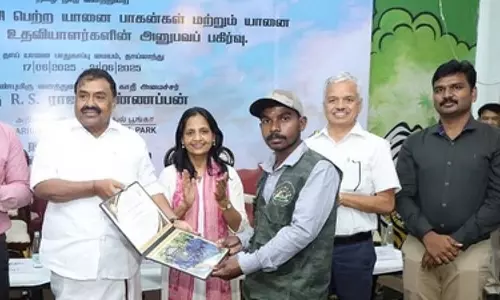 Tamil Nadu : थाईलैंड में प्रशिक्षण से लौटे हाथी पालकों को प्रमाण पत्र प्रदान किए गए