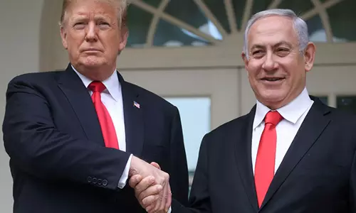 Trump ने इजरायली प्रधानमंत्री के मुकदमे को तत्काल रद्द करने का आह्वान किया