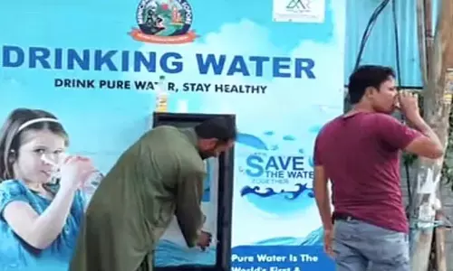 अधिकारियों ने सोपोर में 2 पेयजल वेंडिंग मशीनें स्थापित कीं