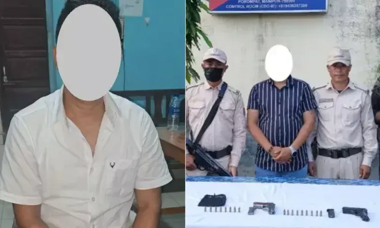 Manipur में सुरक्षा संयुक्त अभियान के दौरान दो उग्रवादी गिरफ्तार