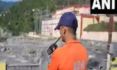 सैंज घाटी में बादल फटने के बाद कुल्लू में NDRF की टीम तैनात सैंज घाटी में बादल फटने के बाद कुल्लू में NDRF की टीम तैनात