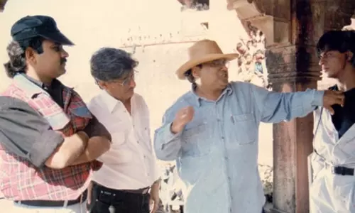 परदेस की यादों में खोए सुभाष घई, शेयर की शूटिंग की तस्वीर परदेस की यादों में खोए सुभाष घई, शेयर की शूटिंग की तस्वीर