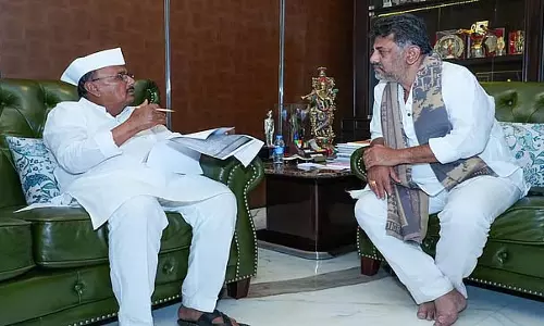 तथ्यों का पता लगाने के लिए BR पाटिल से चर्चा: हेमावती लिंक नहर पर बैठक स्थगित; DKS