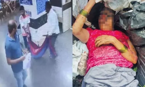 बुजुर्ग महिला को कूड़े के ढेर में छोड़ा, पोते ने अपराध स्वीकारा