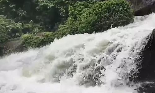 कोर्टालम में बाढ़: पर्यटकों पर प्रतिबंध बढ़ा