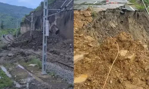 भूस्खलन से बराक रेलवे बाधित, सुधार में एक सप्ताह लग सकता है