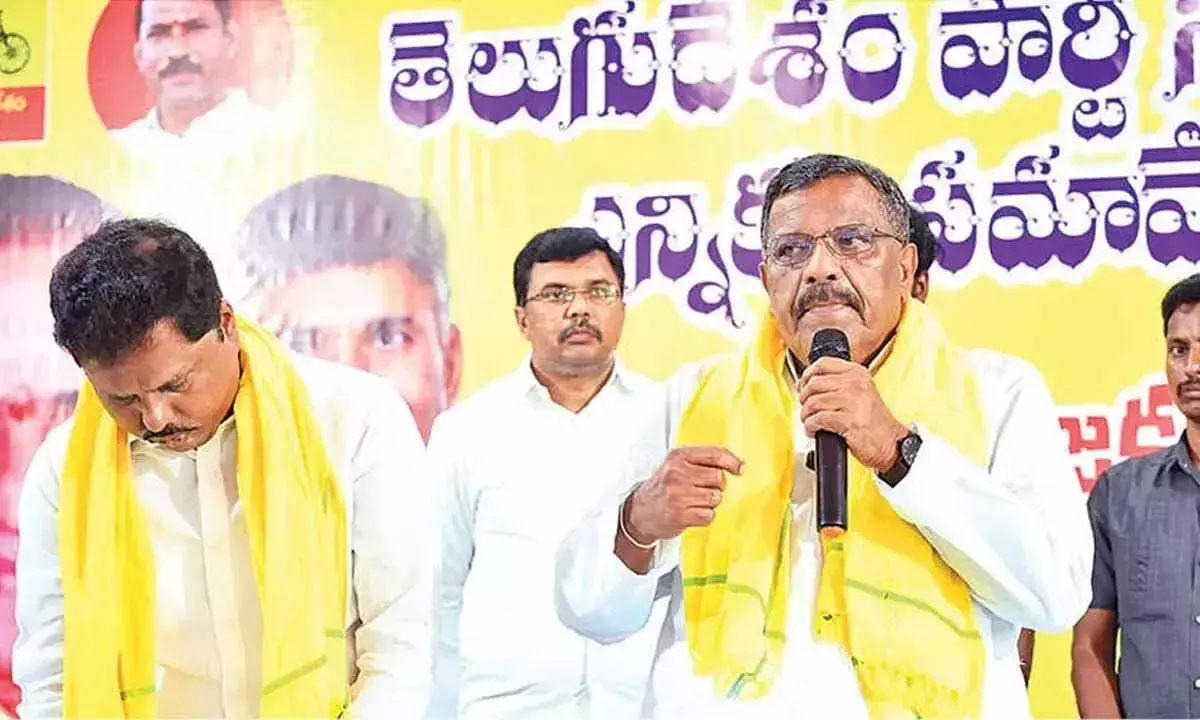 Andhra: TDP कार्यकर्ताओं से निस्वार्थ भाव से पार्टी की सेवा करने को कहा गया