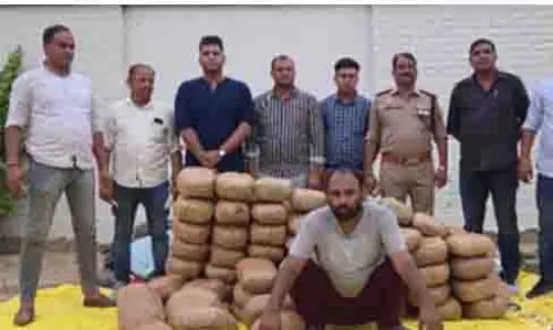 UP पुलिस ने 1.5 करोड़ रुपये कीमत का 275 किलोग्राम गांजा जब्त किया, एक गिरफ्तार