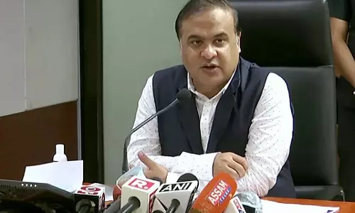Assam CM ने ब्रह्मपुत्र ब्रिज परियोजना में ट्रम्पेट जंक्शन की प्रगति का निरीक्षण किया