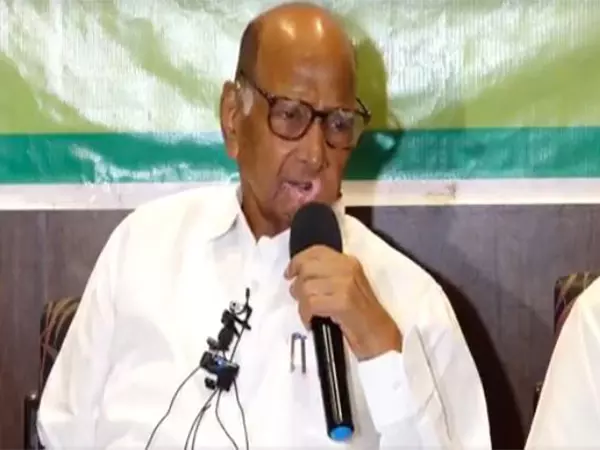 पश्चिम एशिया में बढ़ते तनाव पर Sharad Pawar ने कहा- भारत को इस मामले में स्पष्ट रुख अपनाना चाहिए पश्चिम एशिया में बढ़ते तनाव पर Sharad Pawar ने कहा- भारत को इस मामले में स्पष्ट रुख अपनाना चाहिए