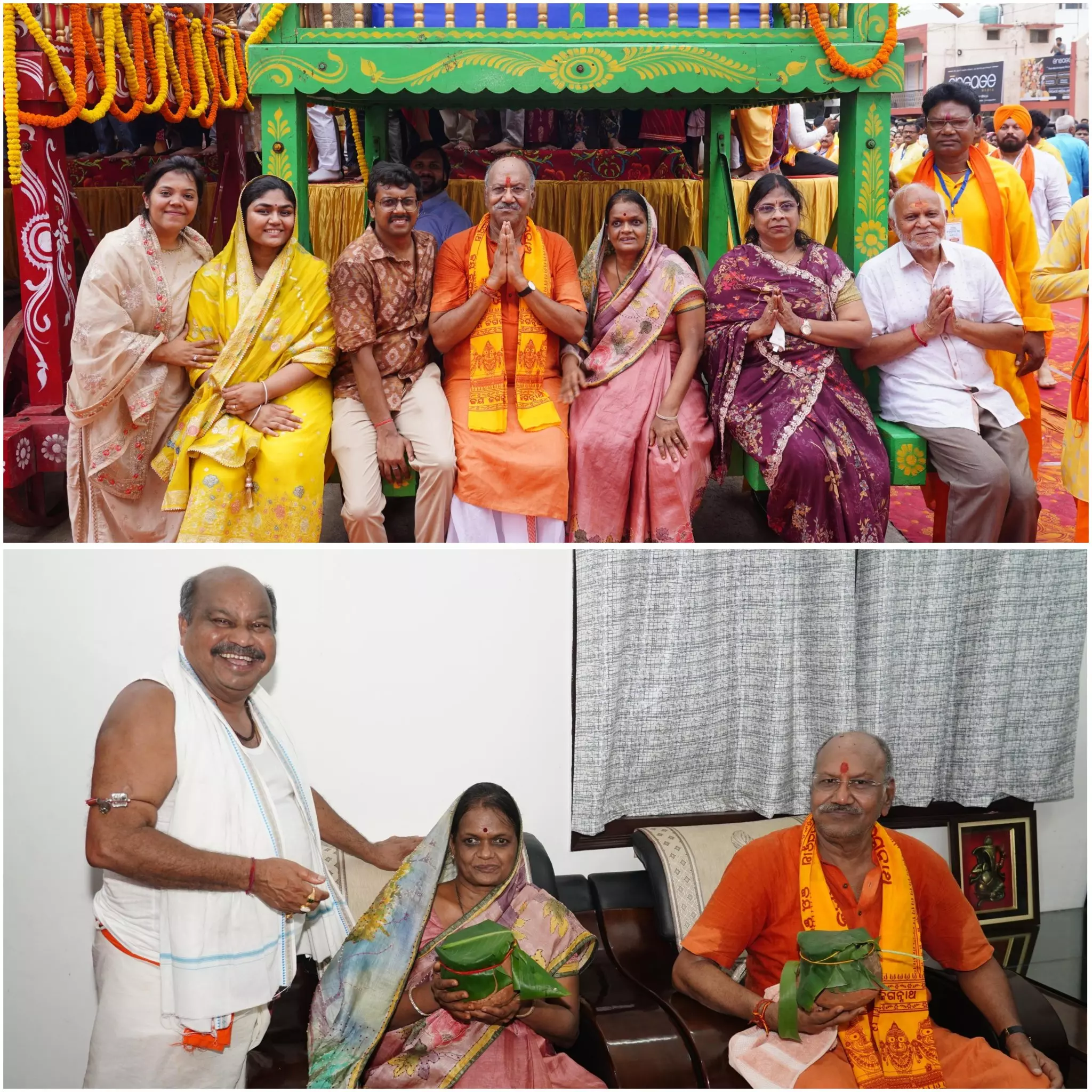 सपरिवार श्री जगन्नाथ की रथयात्रा में शामिल हुए सांसद बृजमोहन अग्रवाल सपरिवार श्री जगन्नाथ की रथयात्रा में शामिल हुए सांसद बृजमोहन अग्रवाल