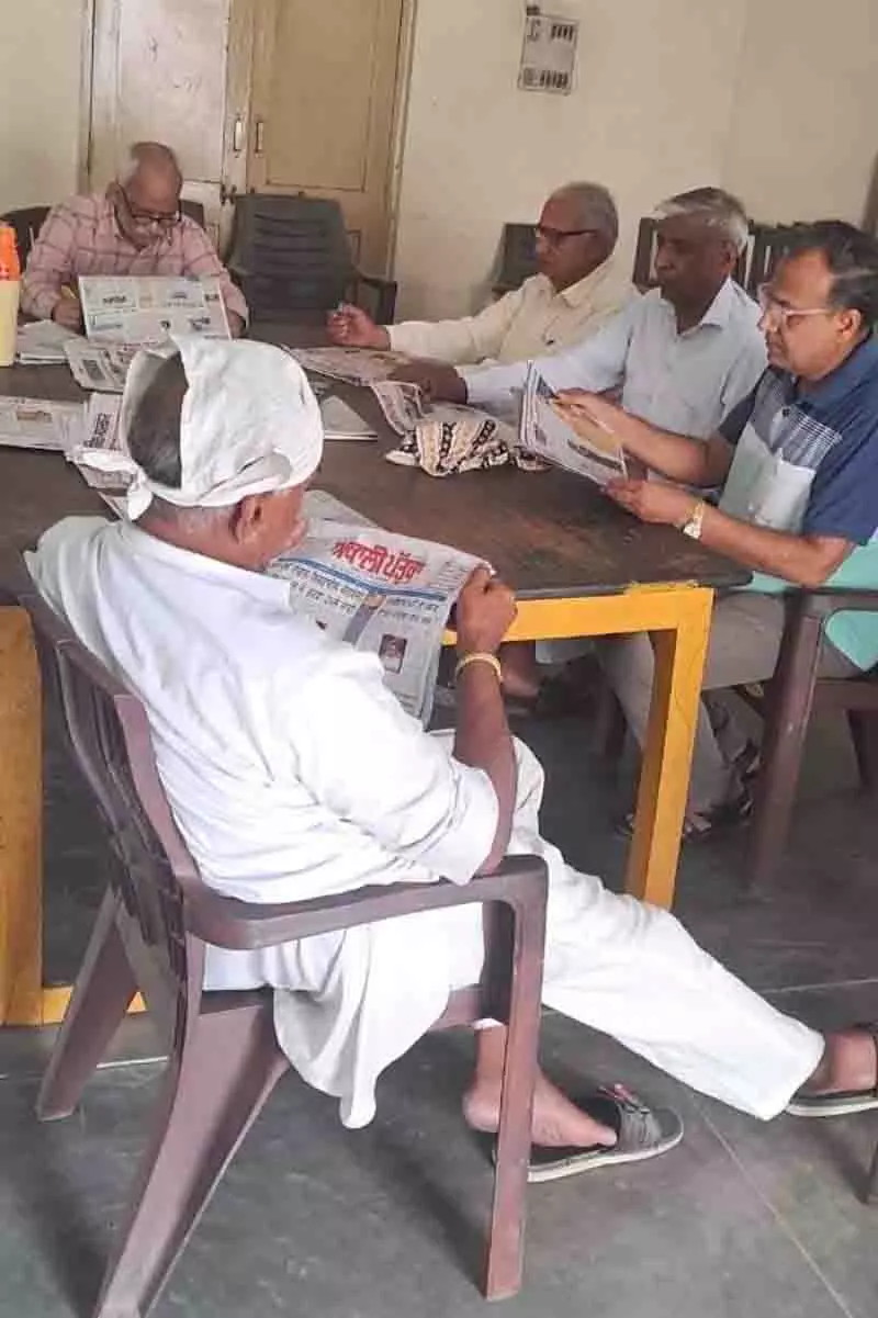 Mandi Ahmedgarh, पूर्व सैनिक ने कहा कि नगर निगम की लाइब्रेरी ग्राउंड फ्लोर पर हो Mandi Ahmedgarh, पूर्व सैनिक ने कहा कि नगर निगम की लाइब्रेरी ग्राउंड फ्लोर पर हो
