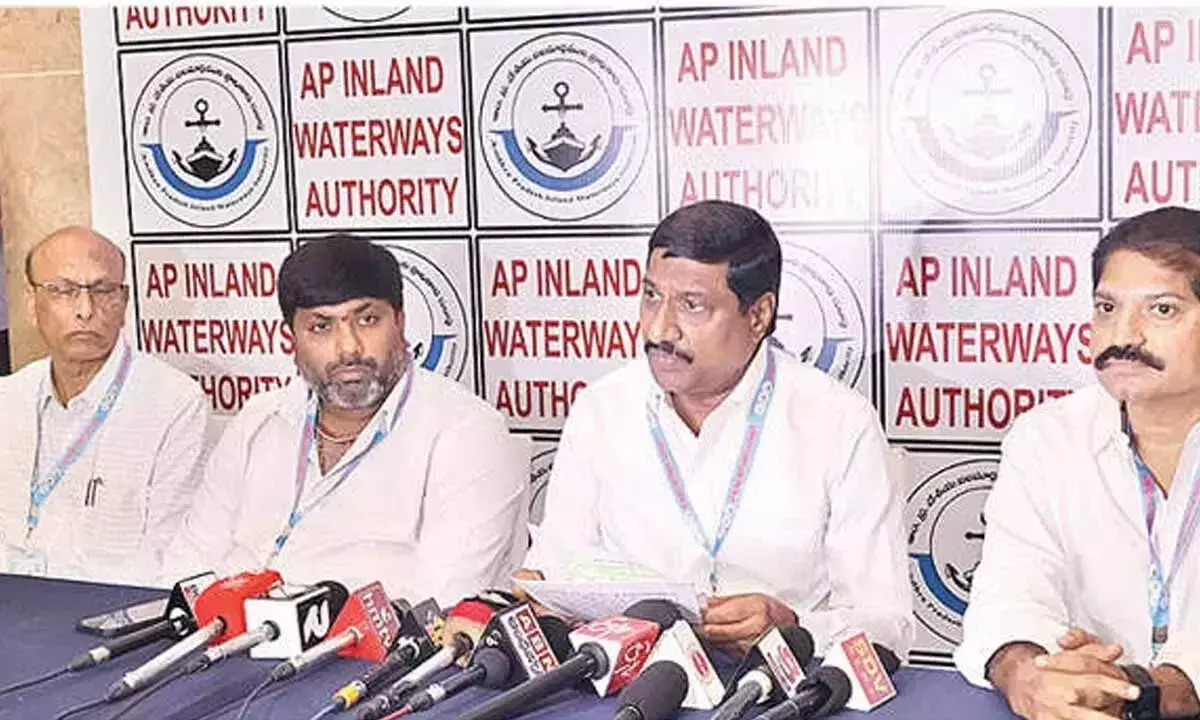 Andhra: राज्य आर्थिक विकास के लिए जलमार्ग क्रांति पर विचार कर रहा है Andhra: राज्य आर्थिक विकास के लिए जलमार्ग क्रांति पर विचार कर रहा है