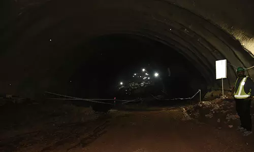 Delhi-Mumbai Expressway: मुकुंदरा सुरंग का काम पूरा होने वाला है Delhi-Mumbai Expressway: मुकुंदरा सुरंग का काम पूरा होने वाला है