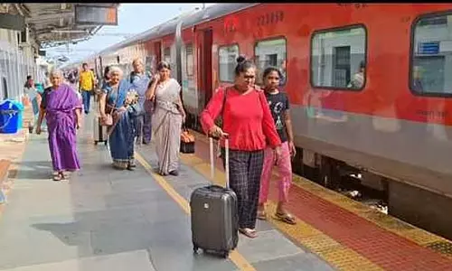 Tamil Nadu : ताम्बरम-पोदनूर साप्ताहिक ट्रेन का परिचालन जारी रखने का अनुरोध Tamil Nadu : ताम्बरम-पोदनूर साप्ताहिक ट्रेन का परिचालन जारी रखने का अनुरोध