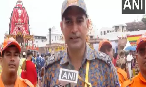जगन्नाथ रथ यात्रा के लिए पुरी में लाखों श्रद्धालुओं के एकत्र होने पर NSG, NDRF तैनात जगन्नाथ रथ यात्रा के लिए पुरी में लाखों श्रद्धालुओं के एकत्र होने पर NSG, NDRF तैनात