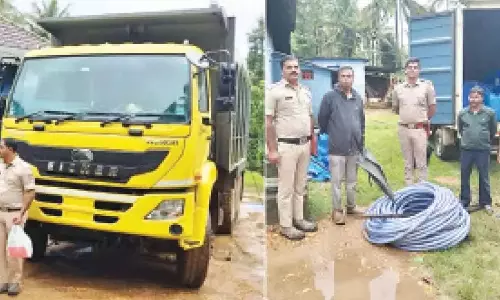 बड़े ईंधन चोरी रैकेट का भंडाफोड़, Hirechiguru गांव के पास पाइपलाइन में छेद किया बड़े ईंधन चोरी रैकेट का भंडाफोड़, Hirechiguru गांव के पास पाइपलाइन में छेद किया