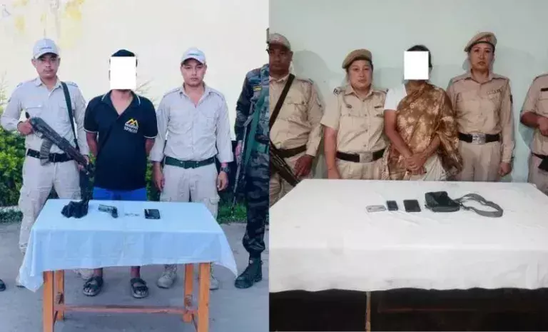 Manipur: प्रतिबंधित संगठनों से जुड़ी वसूली के मामले में इंफाल से दो आरोपी गिरफ्तार