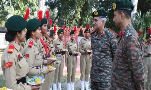 एनसीसी के मूल मूल्य ADG ने कैडेटों से अनुशासन बनाए रखने का आग्रह किया