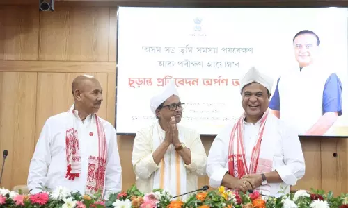 कांग्रेस ने वोट बैंक की रक्षा के लिए मूल निवासियों की भावनाओं की अनदेखी की:Himanta Biswa Sharma